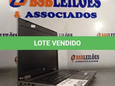 LOTE 040 - 01 NOTEBOOK MARCA HP I5 MODELO PROBOOK 6460B SEM BATERIA PARA RETIRADA DE PEÇAS. (NO ESTADO, LEILÃO NÃO TEM GARANTIA E NEM DEVOLUÇÃO, SUJEITO A POSSÍVEIS AVARIAS VISÍVEIS/OCULTAS E/OU AUSÊNCIA DE COMPONENTES).