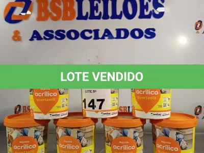 LOTE 147 - 07 KG DE REJUNTE ACRÍLICO QUARTZOLIT. (NO ESTADO, LEILÃO NÃO TEM GARANTIA E NEM DEVOLUÇÃO, SUJEITO A POSSÍVEIS AVARIAS VISÍVEIS/OCULTAS E/OU AUSÊNCIA DE COMPONENTES).