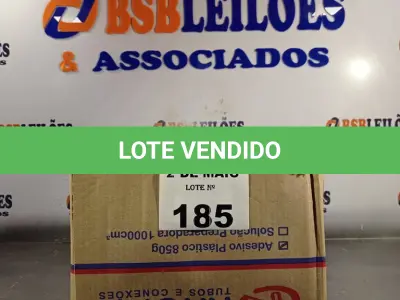 LOTE 185 - 06 TUBOS DE ADESIVO PLÁSTICO PARA TUBOS E CONEXÕES DE PVC RÍGIDO LINHA ÁGUA FRIA 850G. (NO ESTADO, LEILÃO NÃO TEM GARANTIA E NEM DEVOLUÇÃO, SUJEITO A POSSÍVEIS AVARIAS VISÍVEIS/OCULTAS E/OU AUSÊNCIA DE COMPONENTES).