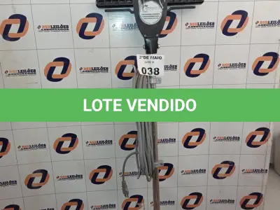 LOTE 038 - 01 ENCERADEIRA INDUSTRIAL MARCA ALL CLEAN. (NO ESTADO, LEILÃO NÃO TEM GARANTIA E NEM DEVOLUÇÃO, SUJEITO A POSSÍVEIS AVARIAS VISÍVEIS/OCULTAS E/OU AUSÊNCIA DE COMPONENTES).