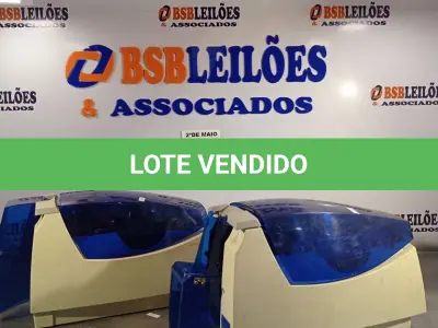 LOTE 166 - 02 IMPRESSORAS DE CARTÃO DATACARD SP35. (NO ESTADO, LEILÃO NÃO TEM GARANTIA E NEM DEVOLUÇÃO, SUJEITO A POSSÍVEIS AVARIAS VISÍVEIS/OCULTAS E/OU AUSÊNCIA DE COMPONENTES).