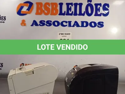 LOTE 021 - 02 IMPRESSORAS DE CUPOM SENDO 01 BEMATECH NÃO FISCAL E 01 EPSON. (NO ESTADO, LEILÃO NÃO TEM GARANTIA E NEM DEVOLUÇÃO, SUJEITO A POSSÍVEIS AVARIAS VISÍVEIS/OCULTAS E/OU AUSÊNCIA DE COMPONENTES).