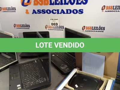LOTE 069 - 04 NOTEBOOKS E 03 ROTEADORES MARCAS E MODELOS DIVERSOS PARA RETIRADA DE PEÇAS. (NO ESTADO, LEILÃO NÃO TEM GARANTIA E NEM DEVOLUÇÃO, SUJEITO A POSSÍVEIS AVARIAS VISÍVEIS/OCULTAS E/OU AUSÊNCIA DE COMPONENTES).