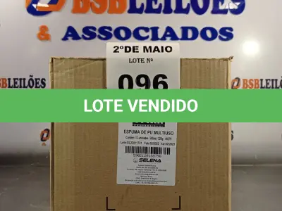 LOTE 096 - 12 TUBOS DE ESPUMA PU MULTIUSO TYTAN. (NO ESTADO, LEILÃO NÃO TEM GARANTIA E NEM DEVOLUÇÃO, SUJEITO A POSSÍVEIS AVARIAS VISÍVEIS/OCULTAS E/OU AUSÊNCIA DE COMPONENTES).