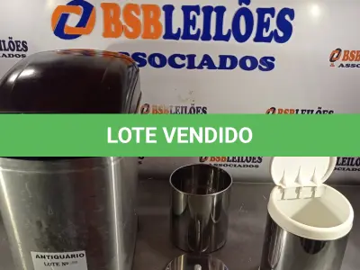 LOTE 123 - 03 LIXEIRAS MARCAS E MODELOS DIVERSOS. (NO ESTADO, LEILÃO NÃO TEM GARANTIA E NEM DEVOLUÇÃO, SUJEITO A POSSÍVEIS AVARIAS VISÍVEIS/OCULTAS E/OU AUSÊNCIA DE COMPONENTES).