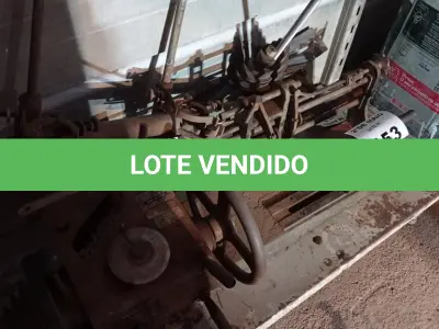 LOTE 153 - 01 TORNO DE MESA. (NO ESTADO, LEILÃO NÃO TEM GARANTIA E NEM DEVOLUÇÃO, SUJEITO A POSSÍVEIS AVARIAS VISÍVEIS/OCULTAS E/OU AUSÊNCIA DE COMPONENTES).