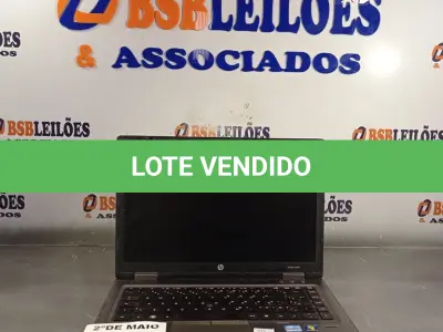 LOTE 044 - 01 NOTEBOOK MARCA HP I5 MODELO PROBOOK 6460B COM BATERIA PARA RETIRADA DE PEÇAS. (NO ESTADO, LEILÃO NÃO TEM GARANTIA E NEM DEVOLUÇÃO, SUJEITO A POSSÍVEIS AVARIAS VISÍVEIS/OCULTAS E/OU AUSÊNCIA DE COMPONENTES).