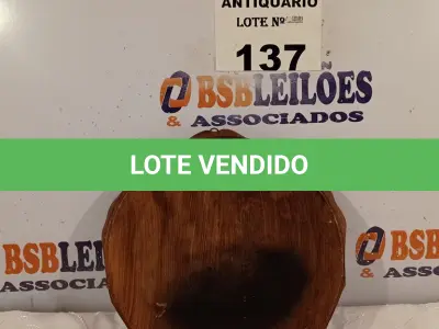 LOTE 137 - 01 PRATO DE PAREDE. (NO ESTADO, LEILÃO NÃO TEM GARANTIA E NEM DEVOLUÇÃO, SUJEITO A POSSÍVEIS AVARIAS VISÍVEIS/OCULTAS E/OU AUSÊNCIA DE COMPONENTES).