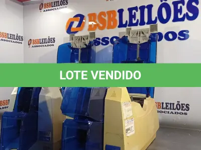 LOTE 123 - 02 IMPRESSORAS DE CARTÃO DATACARD SP35. (NO ESTADO, LEILÃO NÃO TEM GARANTIA E NEM DEVOLUÇÃO, SUJEITO A POSSÍVEIS AVARIAS VISÍVEIS/OCULTAS E/OU AUSÊNCIA DE COMPONENTES).