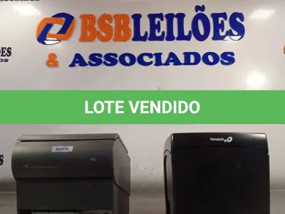 LOTE 187 - 02 IMPRESSORAS DE CUPOM SENDO: 01 BEMATECH NÃO FISCAL E 01 EPSON. (NO ESTADO, LEILÃO NÃO TEM GARANTIA E NEM DEVOLUÇÃO, SUJEITO A POSSÍVEIS AVARIAS VISÍVEIS/OCULTAS E/OU AUSÊNCIA DE COMPONENTES).
