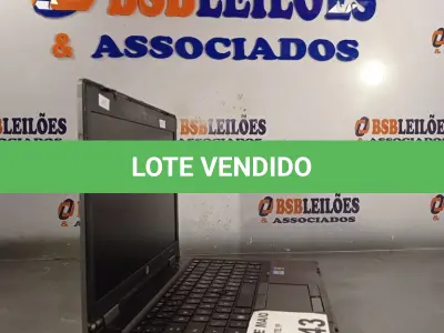 LOTE 043 - 01 NOTEBOOK MARCA HP I5 MODELO PROBOOK 6460B COM BATERIA PARA RETIRADA DE PEÇAS. (NO ESTADO, LEILÃO NÃO TEM GARANTIA E NEM DEVOLUÇÃO, SUJEITO A POSSÍVEIS AVARIAS VISÍVEIS/OCULTAS E/OU AUSÊNCIA DE COMPONENTES).