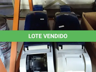 LOTE 105 - 02 IMPRESSORAS DE CARTÃO DATACARD SP55 PLUS. (NO ESTADO, LEILÃO NÃO TEM GARANTIA E NEM DEVOLUÇÃO, SUJEITO A POSSÍVEIS AVARIAS VISÍVEIS/OCULTAS E/OU AUSÊNCIA DE COMPONENTES).