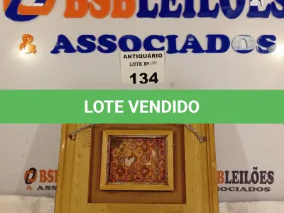 LOTE 134 - 01 QUADRO DECORATIVO. (NO ESTADO, LEILÃO NÃO TEM GARANTIA E NEM DEVOLUÇÃO, SUJEITO A POSSÍVEIS AVARIAS VISÍVEIS/OCULTAS E/OU AUSÊNCIA DE COMPONENTES).