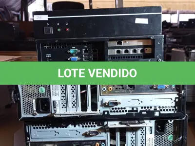 LOTE 168 - 04 CPU’S MARCAS E MODELOS DIVERSOS PARA RETIRADA DE PEÇAS. (NO ESTADO, LEILÃO NÃO TEM GARANTIA E NEM DEVOLUÇÃO, SUJEITO A POSSÍVEIS AVARIAS VISÍVEIS/OCULTAS E/OU AUSÊNCIA DE COMPONENTES).