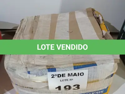 LOTE 193 - 01 CAIXA DE SIKA TOP-100. (NO ESTADO, LEILÃO NÃO TEM GARANTIA E NEM DEVOLUÇÃO, SUJEITO A POSSÍVEIS AVARIAS VISÍVEIS/OCULTAS E/OU AUSÊNCIA DE COMPONENTES).