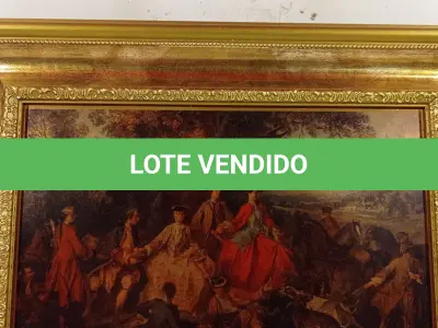 LOTE 133 - 01 QUADRO DECORATIVO. (NO ESTADO, LEILÃO NÃO TEM GARANTIA E NEM DEVOLUÇÃO, SUJEITO A POSSÍVEIS AVARIAS VISÍVEIS/OCULTAS E/OU AUSÊNCIA DE COMPONENTES).