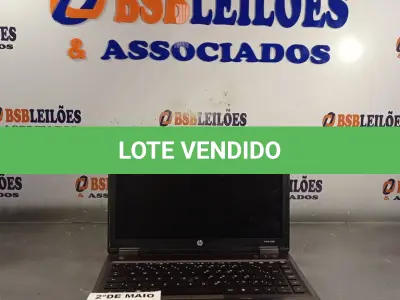 LOTE 051 - 01 NOTEBOOK MARCA HP I5 MODELO PROBOOK 6460B COM BATERIA PARA RETIRADA DE PEÇAS. (NO ESTADO, LEILÃO NÃO TEM GARANTIA E NEM DEVOLUÇÃO, SUJEITO A POSSÍVEIS AVARIAS VISÍVEIS/OCULTAS E/OU AUSÊNCIA DE COMPONENTES).