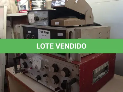 LOTE 410 - 04 EQUIPAMENTOS ELETRÔNICOS DIVERSOS. (NO ESTADO, LEILÃO NÃO TEM GARANTIA E NEM DEVOLUÇÃO, SUJEITO A POSSÍVEIS AVARIAS VISÍVEIS/OCULTAS E/OU AUSÊNCIA DE COMPONENTES).