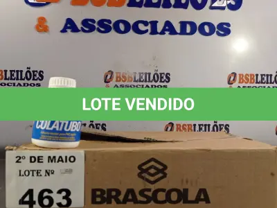 LOTE 463 - 15 FRASCOS DE COLA TUBO, ADESIVO INCOLOR PARA PVC RÍGIDO. (NO ESTADO, LEILÃO NÃO TEM GARANTIA E NEM DEVOLUÇÃO, SUJEITO A POSSÍVEIS AVARIAS VISÍVEIS/OCULTAS E/OU AUSÊNCIA DE COMPONENTES).