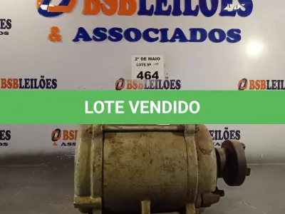 LOTE 464 - 01 MOTOR ELÉTRICO. (NO ESTADO, LEILÃO NÃO TEM GARANTIA E NEM DEVOLUÇÃO, SUJEITO A POSSÍVEIS AVARIAS VISÍVEIS/OCULTAS E/OU AUSÊNCIA DE COMPONENTES).