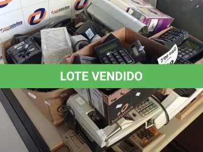 LOTE 309 - 01 LOTE COM MATERIAIS DIVERSOS. (NO ESTADO, LEILÃO NÃO TEM GARANTIA E NEM DEVOLUÇÃO, SUJEITO A POSSÍVEIS AVARIAS VISÍVEIS/OCULTAS E/OU AUSÊNCIA DE COMPONENTES).