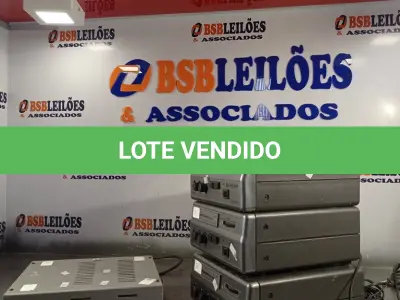 LOTE 316 - 04 APARELHOS DE SOM MARCAS E MODELOS DIVERSOS. (NO ESTADO, LEILÃO NÃO TEM GARANTIA E NEM DEVOLUÇÃO, SUJEITO A POSSÍVEIS AVARIAS VISÍVEIS/OCULTAS E/OU AUSÊNCIA DE COMPONENTES).