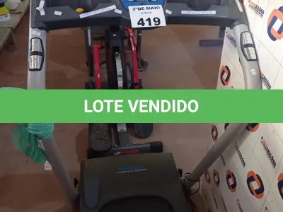 LOTE 419 - 01 ESTEIRA ERGOMÉTRICA WESLO CADENCE 5.000. (NO ESTADO, LEILÃO NÃO TEM GARANTIA E NEM DEVOLUÇÃO, SUJEITO A POSSÍVEIS AVARIAS VISÍVEIS/OCULTAS E/OU AUSÊNCIA DE COMPONENTES).