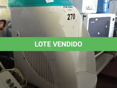 LOTE 270 - 03 UMIDIFICADORES, 01 CENTRIFUGA, 01 PURIFICADOR DE ÁGUA, 01 LIQUIDIFICADOR E 01 BASE MARCAS E MODELOS DIVERSOS. (NO ESTADO, LEILÃO NÃO TEM GARANTIA E NEM DEVOLUÇÃO, SUJEITO A POSSÍVEIS AVARIAS VISÍVEIS/OCULTAS E/OU AUSÊNCIA DE COMPONENTES).