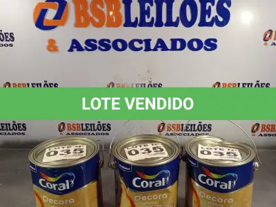 LOTE 035 - 03 - LATAS EFEITO MÁRMORE DECORA - CORAL (NO ESTADO, NÃO SABEMOS SE FUNCIONA. LEILÃO NÃO TEM GARANTIA E NEM DEVOLUÇÃO, SUJEITO A POSSÍVEIS AVARIAS VISÍVEIS/OCULTAS E/OU AUSÊNCIA DE COMPONENTES)