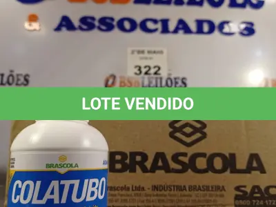 LOTE 322 - 15 FRASCOS DE COLA TUBO, ADESIVO INCOLOR PARA PVC RÍGIDO 175G. (NO ESTADO, LEILÃO NÃO TEM GARANTIA E NEM DEVOLUÇÃO, SUJEITO A POSSÍVEIS AVARIAS VISÍVEIS/OCULTAS E/OU AUSÊNCIA DE COMPONENTES).