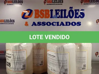 LOTE 328 - 20 LITROS DE ESPUMA HIGIENIZADORA PARA ANTISSEPSIA INSTANTÂNEA DAS MÃOS. (NO ESTADO, LEILÃO NÃO TEM GARANTIA E NEM DEVOLUÇÃO, SUJEITO A POSSÍVEIS AVARIAS VISÍVEIS/OCULTAS E/OU AUSÊNCIA DE COMPONENTES).