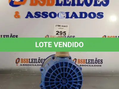 LOTE 295 - 01 BOMBA PARA BANHEIRA DE HIDROMASSAGEM. (NO ESTADO, LEILÃO NÃO TEM GARANTIA E NEM DEVOLUÇÃO, SUJEITO A POSSÍVEIS AVARIAS VISÍVEIS/OCULTAS E/OU AUSÊNCIA DE COMPONENTES).