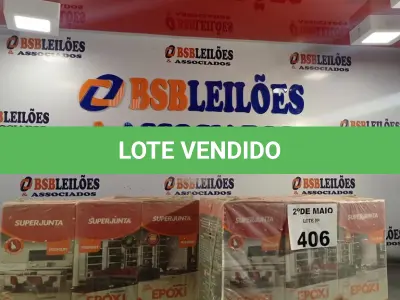 LOTE 406 - 06 KG DE REJUNTAMENTO EPÓXI SUPER JUNTA. (NO ESTADO, LEILÃO NÃO TEM GARANTIA E NEM DEVOLUÇÃO, SUJEITO A POSSÍVEIS AVARIAS VISÍVEIS/OCULTAS E/OU AUSÊNCIA DE COMPONENTES).