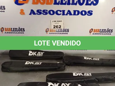 LOTE 262 - 05 DETECTORES DE METAL INCOMPLETOS. (NO ESTADO, LEILÃO NÃO TEM GARANTIA E NEM DEVOLUÇÃO, SUJEITO A POSSÍVEIS AVARIAS VISÍVEIS/OCULTAS E/OU AUSÊNCIA DE COMPONENTES).