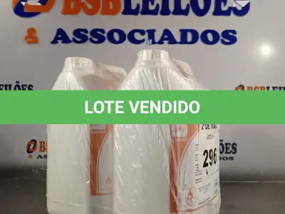 LOTE 296 - 02 GALÕES DE SABONETE ANTISSÉPTICO PARA AS MÃOS. (NO ESTADO, LEILÃO NÃO TEM GARANTIA E NEM DEVOLUÇÃO, SUJEITO A POSSÍVEIS AVARIAS VISÍVEIS/OCULTAS E/OU AUSÊNCIA DE COMPONENTES).