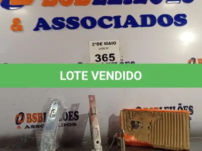 LOTE 365 - 02 FECHADURAS SILVANAS ASSA ABLOY. (NO ESTADO, LEILÃO NÃO TEM GARANTIA E NEM DEVOLUÇÃO, SUJEITO A POSSÍVEIS AVARIAS VISÍVEIS/OCULTAS E/OU AUSÊNCIA DE COMPONENTES).