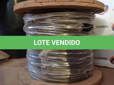 LOTE 004 - 01 - CABO MULTIPLEX DUPLEX 16MM 500 METROS MEGATRON (NO ESTADO, NÃO SABEMOS SE FUNCIONA. LEILÃO NÃO TEM GARANTIA E NEM DEVOLUÇÃO, SUJEITO A POSSÍVEIS AVARIAS VISÍVEIS/OCULTAS E/OU AUSÊNCIA DE COMPONENTES)