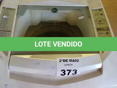 LOTE 373 - 01 MÁQUINA DE LAVAR ROUPAS MARCA BRASTEMP 8KG 220V. (NO ESTADO, LEILÃO NÃO TEM GARANTIA E NEM DEVOLUÇÃO, SUJEITO A POSSÍVEIS AVARIAS VISÍVEIS/OCULTAS E/OU AUSÊNCIA DE COMPONENTES).