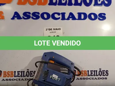 LOTE 249 - 01 SERRA TICO-TICO MARCA FORT. (NO ESTADO, LEILÃO NÃO TEM GARANTIA E NEM DEVOLUÇÃO, SUJEITO A POSSÍVEIS AVARIAS VISÍVEIS/OCULTAS E/OU AUSÊNCIA DE COMPONENTES).
