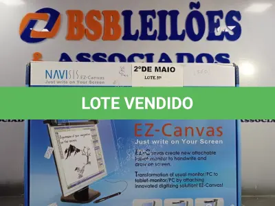 LOTE 234 - 01 TELA NAVISIS EZ-CANVAS. (NO ESTADO, LEILÃO NÃO TEM GARANTIA E NEM DEVOLUÇÃO, SUJEITO A POSSÍVEIS AVARIAS VISÍVEIS/OCULTAS E/OU AUSÊNCIA DE COMPONENTES).