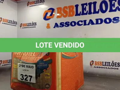 LOTE 327 - 01 CAIXA DE DRYKOTEC 7700, REVESTIMENTO IMPERMEABILIZANTE FLEXÍVEL COM FIBRAS SINTÉTICAS. (NO ESTADO, LEILÃO NÃO TEM GARANTIA E NEM DEVOLUÇÃO, SUJEITO A POSSÍVEIS AVARIAS VISÍVEIS/OCULTAS E/OU AUSÊNCIA DE COMPONENTES).