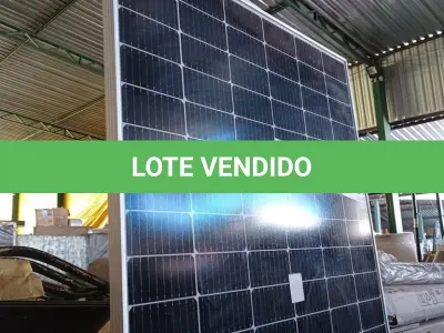 LOTE 006 - 01 – PLACA ENERGIA SOLAR (NO ESTADO, NÃO SABEMOS SE FUNCIONA. LEILÃO NÃO TEM GARANTIA E NEM DEVOLUÇÃO, SUJEITO A POSSÍVEIS AVARIAS VISÍVEIS/OCULTAS E/OUAUSÊNCIA DE COMPONENTES)