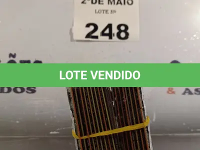 LOTE 248 - 01 LOTE COM VÁRIAS MEMORIAS PARA NOTEBOOK MARCAS E MODELOS DIVERSOS. (NO ESTADO, LEILÃO NÃO TEM GARANTIA E NEM DEVOLUÇÃO, SUJEITO A POSSÍVEIS AVARIAS VISÍVEIS/OCULTAS E/OU AUSÊNCIA DE COMPONENTES).