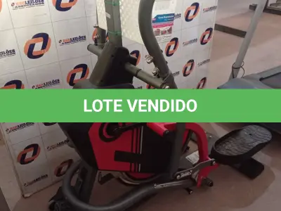 LOTE 420 - 01 APARELHO ELÍPTICO. (NO ESTADO, LEILÃO NÃO TEM GARANTIA E NEM DEVOLUÇÃO, SUJEITO A POSSÍVEIS AVARIAS VISÍVEIS/OCULTAS E/OU AUSÊNCIA DE COMPONENTES).