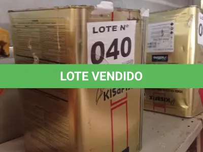 LOTE 040 - 01 - LATA ADESIVO COLA DE CONTATO KISAFIX KILLING (NO ESTADO, NÃO SABEMOS SE FUNCIONA. LEILÃO NÃO TEM GARANTIA E NEM DEVOLUÇÃO, SUJEITO A POSSÍVEIS AVARIAS VISÍVEIS/OCULTAS E/OU AUSÊNCIA DE COMPONENTES)