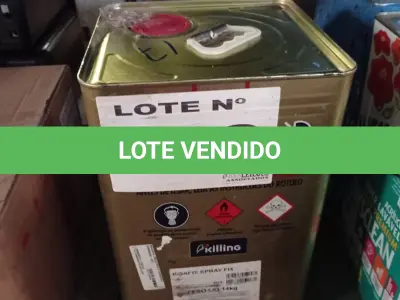 LOTE 013 - 01 - LATA ADESIVO COLA DE CONTATO KISAFIX KILLING (NO ESTADO, NÃO SABEMOS SE FUNCIONA. LEILÃO NÃO TEM GARANTIA E NEM DEVOLUÇÃO, SUJEITO A POSSÍVEIS AVARIAS VISÍVEIS/OCULTAS E/OU AUSÊNCIA DE COMPONENTES)