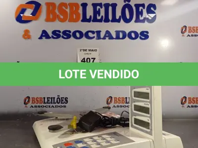 LOTE 407 - 01 BALANÇA ELETRÔNICA MARCA FILIZOLA CAP 15K INCOMPLETA. (NO ESTADO, LEILÃO NÃO TEM GARANTIA E NEM DEVOLUÇÃO, SUJEITO A POSSÍVEIS AVARIAS VISÍVEIS/OCULTAS E/OU AUSÊNCIA DE COMPONENTES).