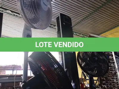 LOTE 428 - 01 LOTE COM VÁRIOS VENTILADORES MARCAS E MODELOS DIVERSOS. (NO ESTADO, LEILÃO NÃO TEM GARANTIA E NEM DEVOLUÇÃO, SUJEITO A POSSÍVEIS AVARIAS VISÍVEIS/OCULTAS E/OU AUSÊNCIA DE COMPONENTES).