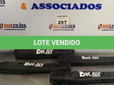 LOTE 297 - 05 DETECTORES DE METAL INCOMPLETOS. (NO ESTADO, LEILÃO NÃO TEM GARANTIA E NEM DEVOLUÇÃO, SUJEITO A POSSÍVEIS AVARIAS VISÍVEIS/OCULTAS E/OU AUSÊNCIA DE COMPONENTES).