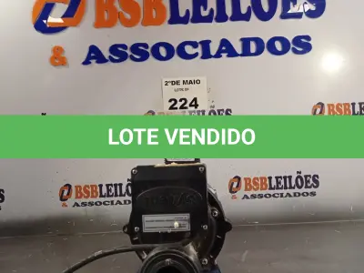 LOTE 224 - 01 BOMBA PARA BANHEIRA DE HIDROMASSAGEM. (NO ESTADO, LEILÃO NÃO TEM GARANTIA E NEM DEVOLUÇÃO, SUJEITO A POSSÍVEIS AVARIAS VISÍVEIS/OCULTAS E/OU AUSÊNCIA DE COMPONENTES).